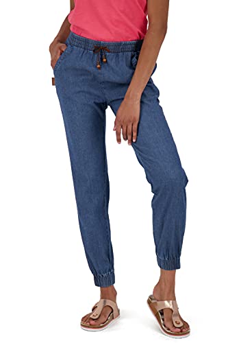 ALIFE and Kickin AliciaAK DNM Pant Damen Jeanshose, Hose Dark Denim M von alife & kickin