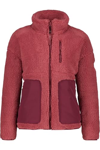ALIFE and Kickin AnoukAK G Teddy Jacket – Damen Winterjacke Kurz – Warm & Stylisch für Kalte Tage – Perfekt für Herbst & Winter – Bequeme Jacke für den Alltag Astro dust XS von alife & kickin