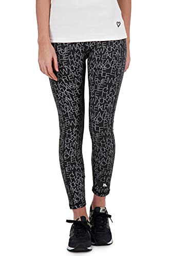 ALIFE and Kickin AriaAK Leggings Damen Freizeithose, Hose Black L von alife & kickin