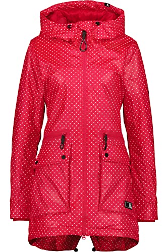 ALIFE and Kickin AudreyAK B Raincoat Damen Übergangsjacke Fuchsia M von alife & kickin