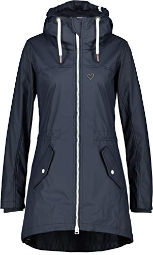 ALIFE and Kickin AudreyAK Rain Jacket Damen Marine XXL von alife & kickin