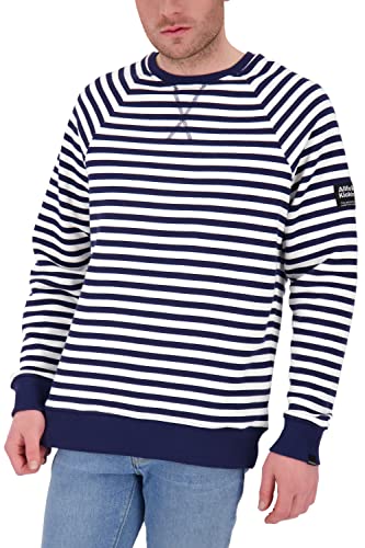 ALIFE and Kickin BorisAK Z Sweatshirt Herren Rundhalspullover, Pullover Marine XXXL von alife & kickin