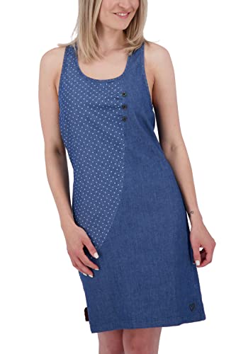 ALIFE and Kickin CameAK B Dress Damen Sommerkleid, Kleid Dark Denim M von alife & kickin