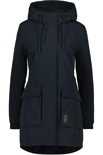 ALIFE and Kickin CharlizeAK A Parka – Damen Winterjacke Parka – Warm & Stylisch mit Kapuze – Perfekt für Kalte Tage, Herbst & Winter – Robuste Jacke Marine M von alife & kickin