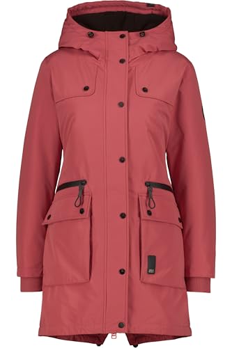 ALIFE and Kickin CharlottAK A Parka – Damen Winterjacke Parka – Warm & Stylisch mit Kapuze – Perfekt für Kalte Tage, Herbst & Winter – Robuste Jacke Astro dust L von alife & kickin