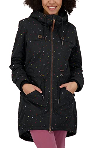 alife & kickin and Kickin Damen CharlotteAK B Coat Damenjacke Wintermantel warm gefüttert XS-XXL, Moonless von alife & kickin