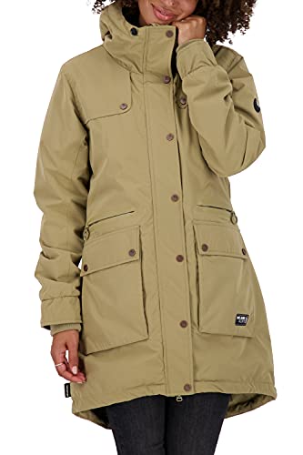 ALIFE and Kickin CharlotteAK C Coat Damen Winterjacke, gefütterte Jacke dust S von alife & kickin