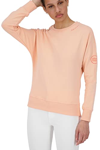 ALIFE and Kickin DalaAK A Crewneck Damen apricot Melange L von alife & kickin