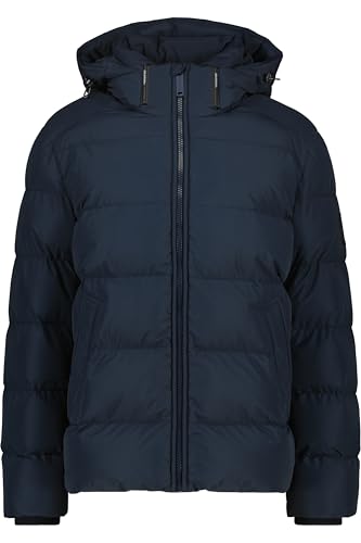 ALIFE and Kickin DamianAK A Puffer Jacket – Warme Herren Winterjacke Steppjacke – Winddicht & Atmungsaktiv – Perfekte Jacke für Herbst & Winter Marine XL von alife & kickin