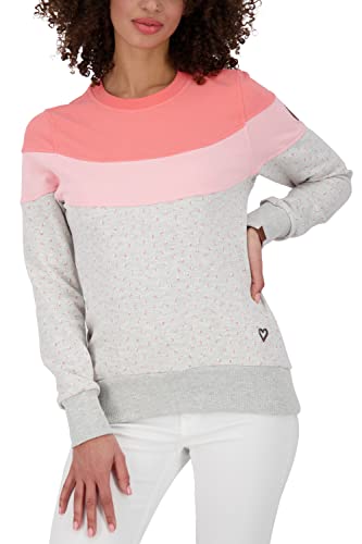 ALIFE and Kickin DarleenAK B Crewneck Damen Sweatshirt Peach XXXL von alife & kickin