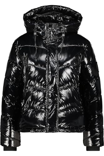 ALIFE and Kickin DayanyAK A Puffer Jacket – Damen Winterjacke Steppjacke Kurz – Warm & Stylisch für Kalte Tage – Perfekt für Herbst & Winter – Bequeme Jacke für den Alltag Black XXL von alife & kickin