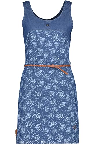 ALIFE and Kickin DoiaAK B Dress Damen Sommerkleid, Kleid Dark Denim XXL von alife & kickin