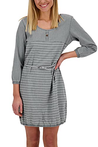 ALIFE and Kickin DojaAK DNM Long Dress Steal Denim XS von alife & kickin