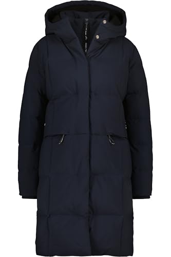 ALIFE and Kickin EdithAK A Puffer Parka – Damen Winterjacke Parka – Steppjacke Warm & Stylisch mit Kapuze – Perfekt für Kalte Tage, Herbst & Winter – Robuste Jacke Marine M von alife & kickin