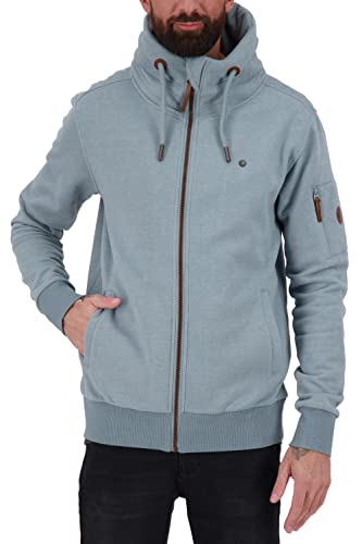 ALIFE and Kickin EliasAK A Sweatjacket Herren Kapuzensweatjacke, Sweatjacke Pacific Melange L von alife & kickin