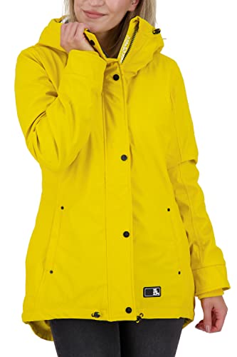 ALIFE and Kickin ElmaAK A Rainstyle Jacket Damen Kurzjacke, Übergangsjacke Citron L von alife & kickin