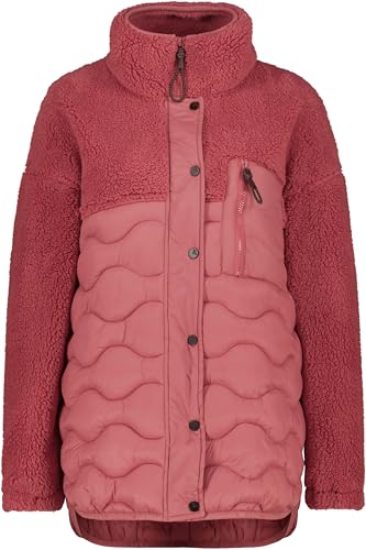 ALIFE and Kickin EveAK G Teddy Jacket – Damen Winterjacke Kurz – Warm & Stylisch für Kalte Tage – Perfekt für Herbst & Winter – Bequeme Jacke für den Alltag Astro dust M von alife & kickin