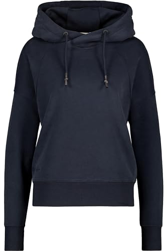 ALIFE and Kickin GinnyAK A Hoodie – Damen Hoodie – Pullover mit Kapuze Ideal für Freizeit & Alltag - Sweatshirt - Kapuzenpullover Marine L von alife & kickin