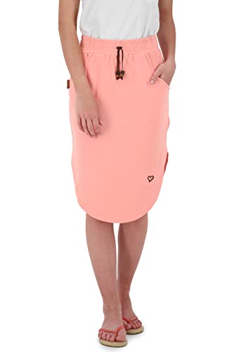 ALIFE and Kickin HollyAK Skirt Damen Sommerrock, Rock Peach M von alife & kickin