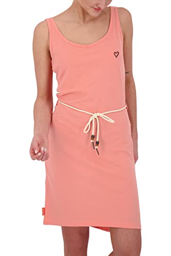 alife & kickin Damen JenniferAK Dress Sommerkleid Kleid, Peach, M von alife & kickin