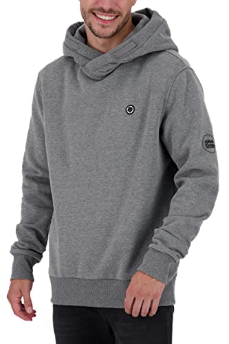 ALIFE and Kickin JohnAK A Sweat Herren Kapuzensweatshirt, Sweatshirt Steal Melange XXL von alife & kickin