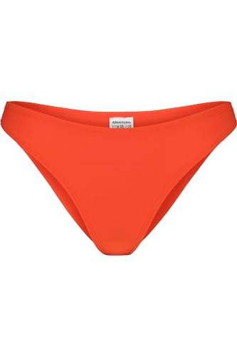ALIFE and Kickin JordanaAK A Bikini Pant - Bikini Hose für Damen, Zeitloser Bikini Unterteil in Bequemer Passform, Unifarbener Slip aus Hochwertigem Material red XXL von alife & kickin