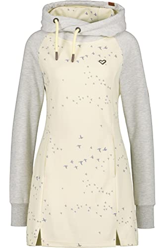 ALIFE and Kickin JuliAK A Sweatdress – Damen Sweatkleid - Longpulli für Frühling & Sommer - Pullover Kleid Ideal für Freizeit & Alltag Butter S von alife & kickin