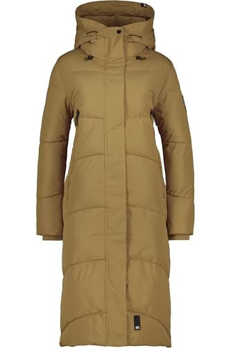 ALIFE and Kickin JunaAK A Coat – Damen Wintermantel – Lange Winterjacke für Kalte Tage – Mantel für Herbst & Winter – Perfekt für Freizeit & Alltag Camel S von alife & kickin