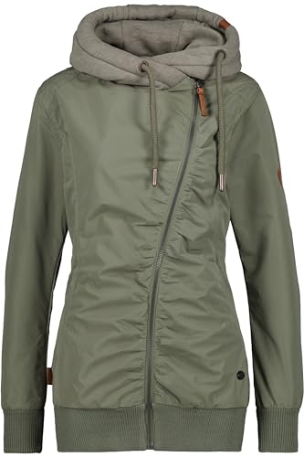 ALIFE and Kickin KiddoAK Jacket – Damen Winterjacke Kurz – Warm & Stylisch für Kalte Tage – Perfekt für Herbst & Winter – Bequeme Jacke für den Alltag dust XS von alife & kickin