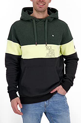 ALIFE and Kickin KingAK Sweat Herren Kapuzensweatshirt, Sweatshirt Dark Forest M von alife & kickin