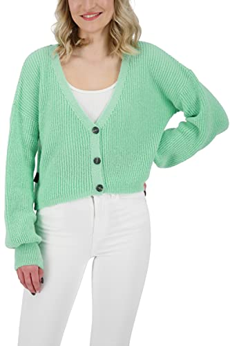 ALIFE and Kickin KrissyAK Knit Cardigan Damen Strickjacke Aqua L von alife & kickin