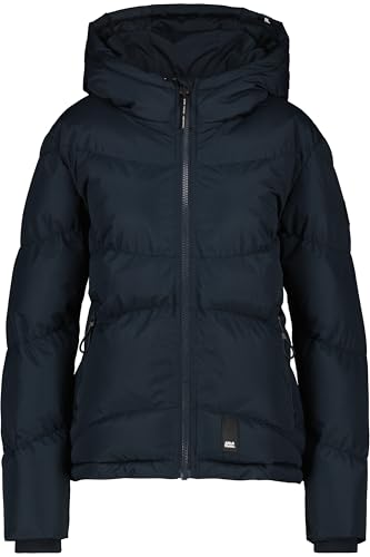 ALIFE and Kickin LeonaAK A Puffer Jacket – Damen Winterjacke Steppjacke Kurz – Warm & Stylisch für Kalte Tage – Perfekt für Herbst & Winter – Bequeme Jacke für den Alltag Marine XS von alife & kickin