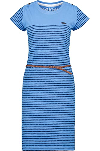 ALIFE and Kickin LeoniceAK Z Shirt Dress Damen Sommerkleid, Kleid Azure XXL von alife & kickin