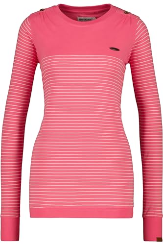 ALIFE and Kickin LeonieAK Z Longsleeve Damen Langarmshirt, Shirt pink Cyclamen S von alife & kickin