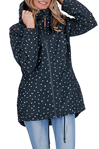 ALIFE and Kickin LilouAK Jacket – Damen Winterjacke Kurz – Warm & Stylisch für Kalte Tage – Perfekt für Herbst & Winter – Bequeme Jacke für den Alltag Marine M von alife & kickin