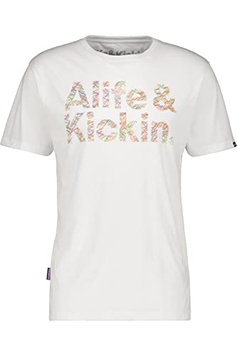 ALIFE and Kickin Logo IconAK Shirt Herren T-Shirt White M von alife & kickin