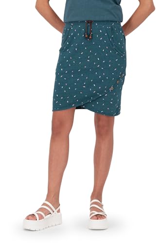 ALIFE and Kickin LucyAK B Short Skirt Damen Sommerrock, Rock Tidal Teal Melange S von alife & kickin