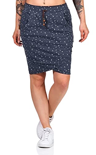 ALIFE and Kickin LucyAK Skirt Damen Marine XL von alife & kickin