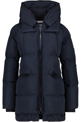 ALIFE and Kickin LykkeAK A Puffer Parka – Damen Winterjacke Parka – Steppjacke Warm & Stylisch mit Kapuze – Perfekt für Kalte Tage, Herbst & Winter – Robuste Jacke Marine XXL von alife & kickin