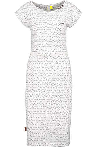 Alife and Kickin Damen MelliAK Kleid, White, S von alife & kickin