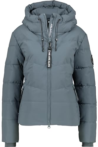 Alife & Kickin MicaelaAK A Puffer Jacket Damen Steppjacke, Winterjacke basalt XXL von alife & kickin
