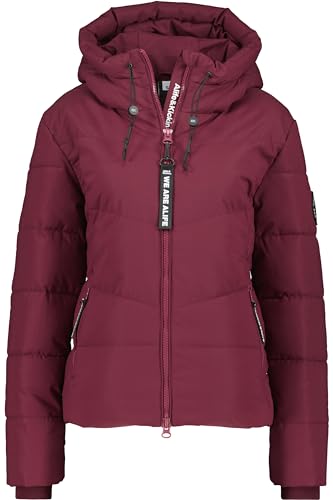 alife & kickin MicaelaAK A Puffer Jacket Damen Steppjacke, Winterjacke dark cherry M von alife & kickin