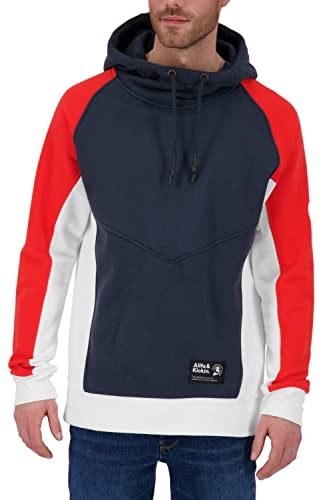 ALIFE and Kickin MiroAK Sweat – Herren Hoodie - Sweatshirt mit Kapuze – Lässiger & Bequemer Pullover – Perfekt für Freizeit & Alltag Marine S von alife & kickin