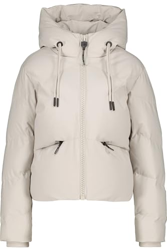 ALIFE and Kickin MurielAK A Puffer Jacket – Damen Winterjacke Steppjacke Kurz – Warm & Stylisch für Kalte Tage – Perfekt für Herbst & Winter – Bequeme Jacke für den Alltag Pumice XL von alife & kickin