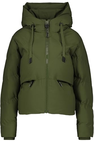 ALIFE and Kickin MurielAK A Puffer Jacket – Damen Winterjacke Steppjacke Kurz – Warm & Stylisch für Kalte Tage – Perfekt für Herbst & Winter – Bequeme Jacke für den Alltag sea kelp XL von alife & kickin