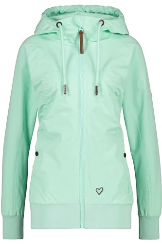 ALIFE and Kickin NaminiAK A Jacket – Damen Übergangsjacke – Leichte Atmungsaktive Jacke für Sommer & Übergangszeiten – Perfekt für Outdoor-Aktivitäten Fresh Mint XXL von alife & kickin
