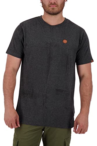 ALIFE and Kickin NicAK B Shirt Herren T-Shirt Moonless Melange S von alife & kickin