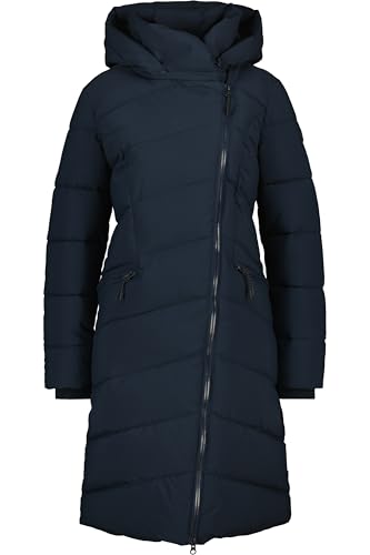ALIFE and Kickin NimaAK A Puffer Parka – Damen Winterjacke Parka – Steppjacke Warm & Stylisch mit Kapuze – Perfekt für Kalte Tage, Herbst & Winter – Robuste Jacke Marine M von alife & kickin