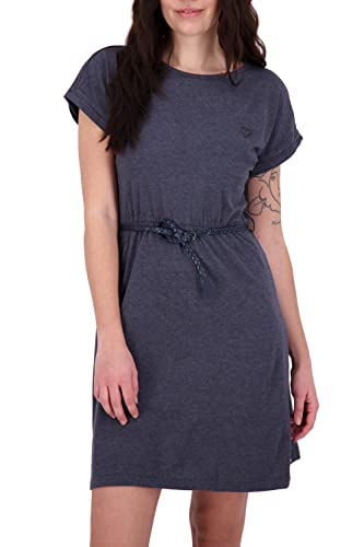 ALIFE and Kickin NoraAK A Shirt Dress Damen Sommerkleid, Kleid Marine Melange L von alife & kickin