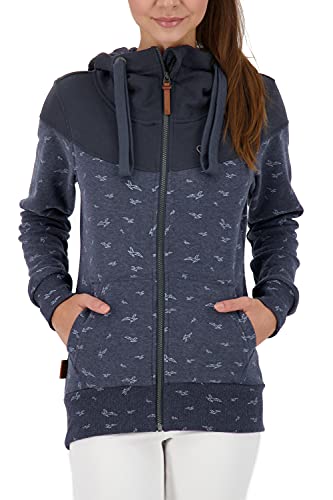 ALIFE and Kickin PalinaAK Sweatjacket Marine M von alife & kickin